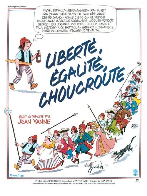 Download Liberté, égalité, choucroute poster