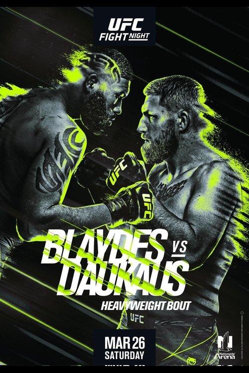 Download UFC on ESPN 33: Blaydes vs. Daukaus poster