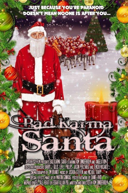 Download Bad Karma Santa poster