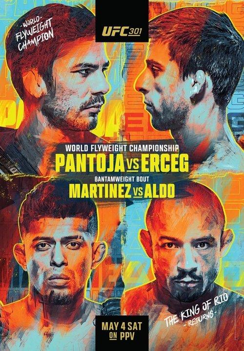 Download UFC 301: Pantoja vs. Erceg poster