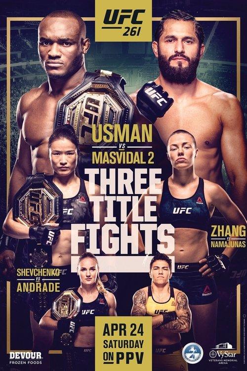 Download UFC 261: Usman vs. Masvidal 2 poster