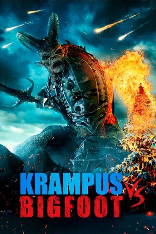 Download Bigfoot vs Krampus poster
