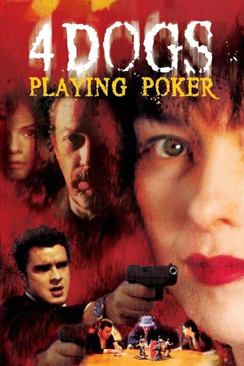 Download Four Dogs Playing Poker poster