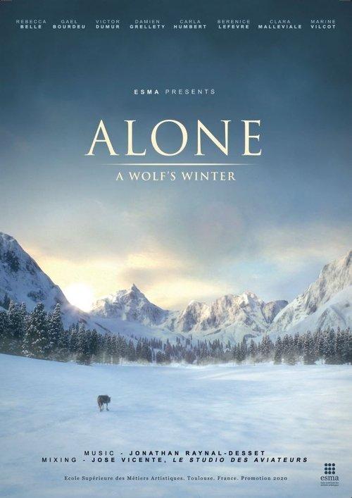 Download Alone: a Wolf's Winter poster