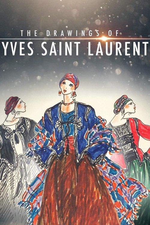 Download The Drawings of Yves Saint Laurent poster