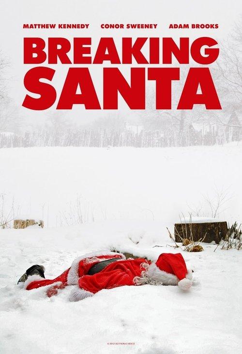 Download Breaking Santa poster