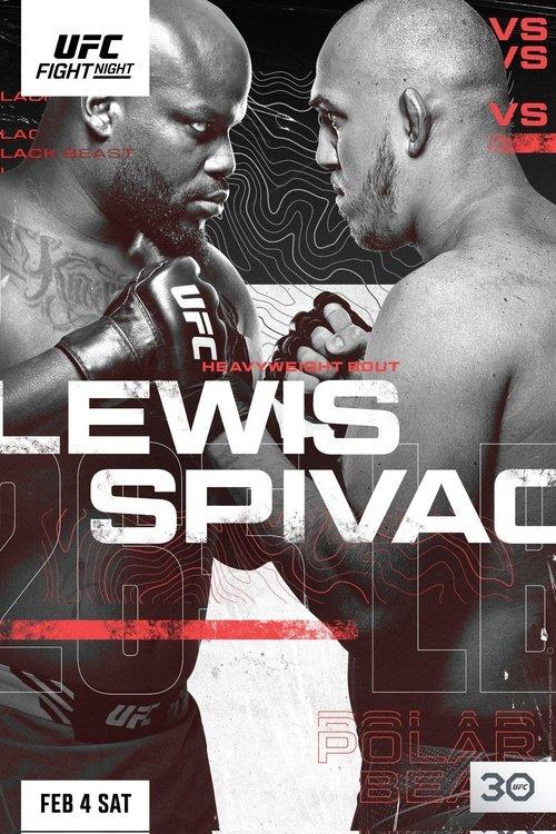 Download UFC Fight Night 218: Lewis vs. Spivac poster