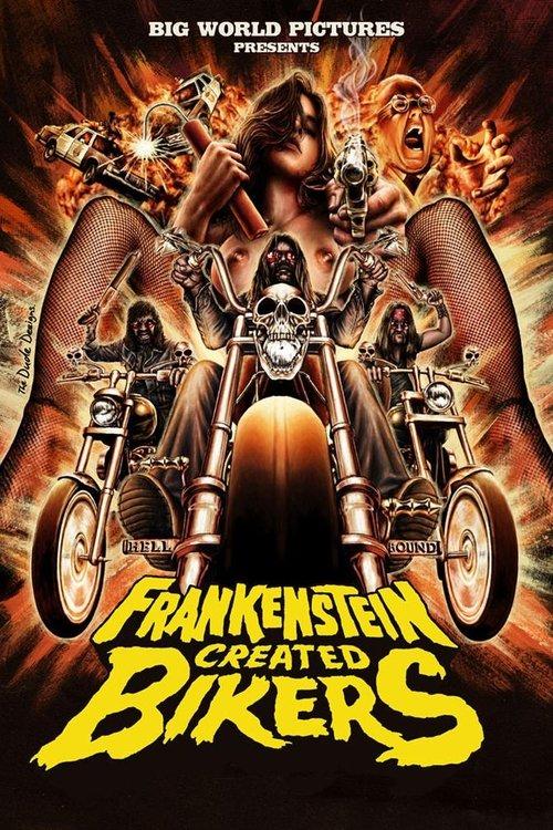 Download Frankenstein Created Bikers poster