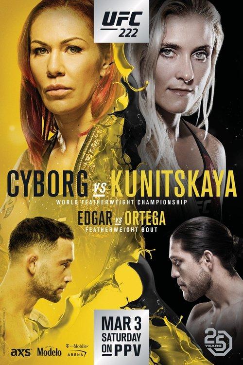 Download UFC 222: Cyborg vs. Kunitskaya poster