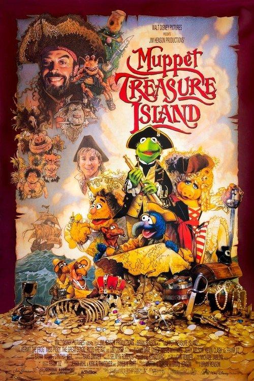Download Muppet Treasure Island poster