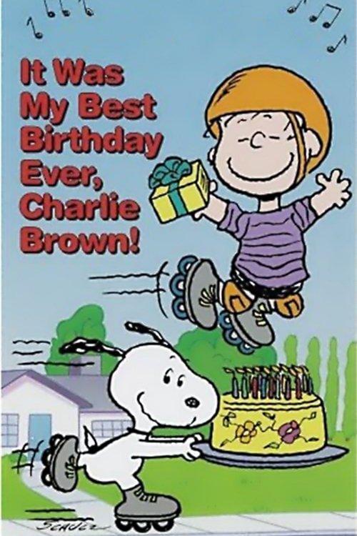 Download It Was My Best Birthday Ever, Charlie Brown! poster