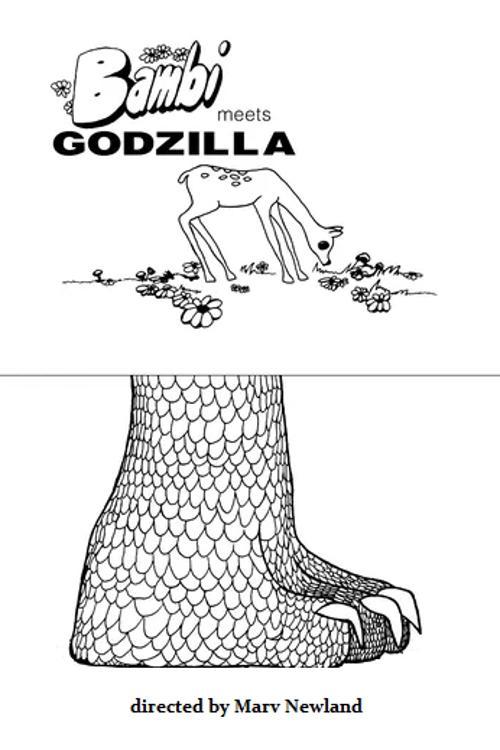Download Bambi Meets Godzilla poster