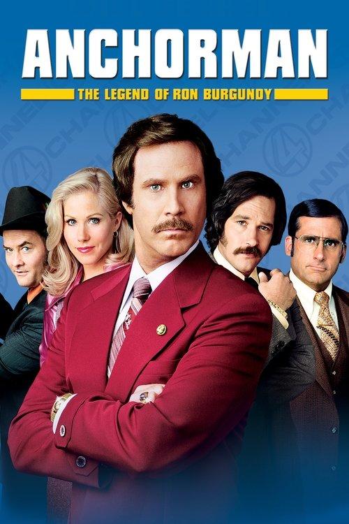 Download Anchorman: The Legend of Ron Burgundy poster