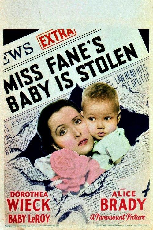 Download Miss Fane's Baby Is Stolen poster
