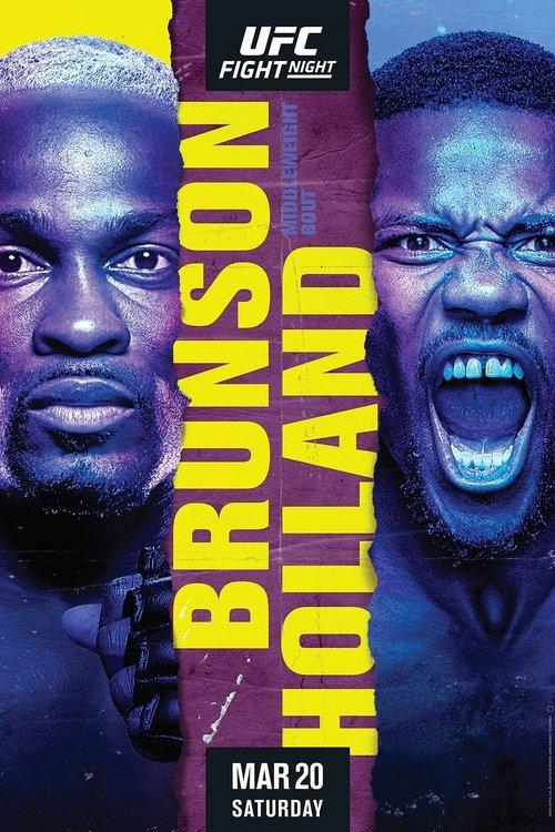 Download UFC on ESPN 21: Brunson vs. Holland poster