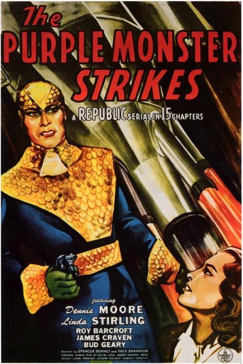 Download The Purple Monster Strikes poster