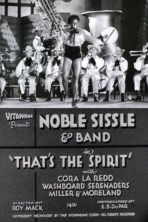 Download That's the Spirit poster