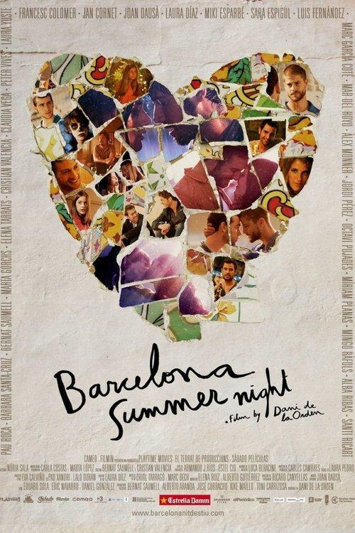 Download Barcelona Summer Night poster