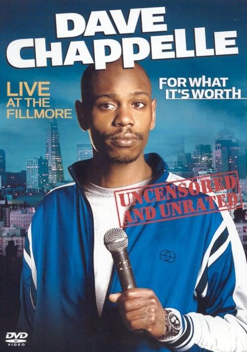 Download Dave Chappelle: For What It's Worth poster