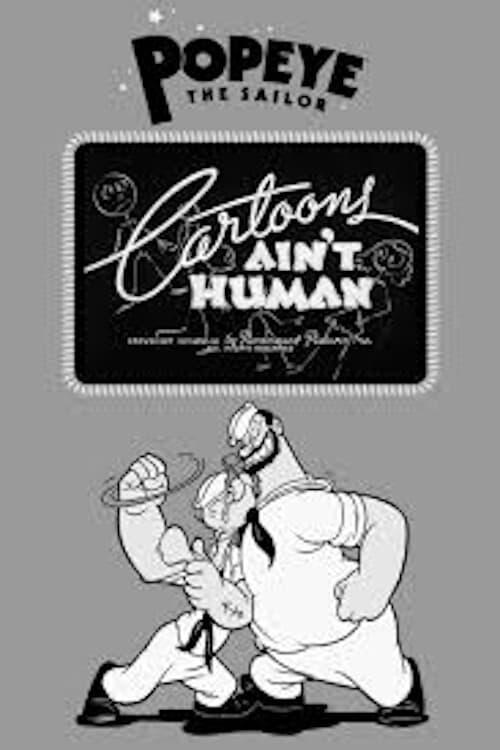 Download Cartoons Ain't Human poster