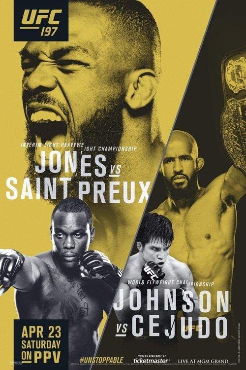 Download UFC 197: Jones vs. Saint Preux poster