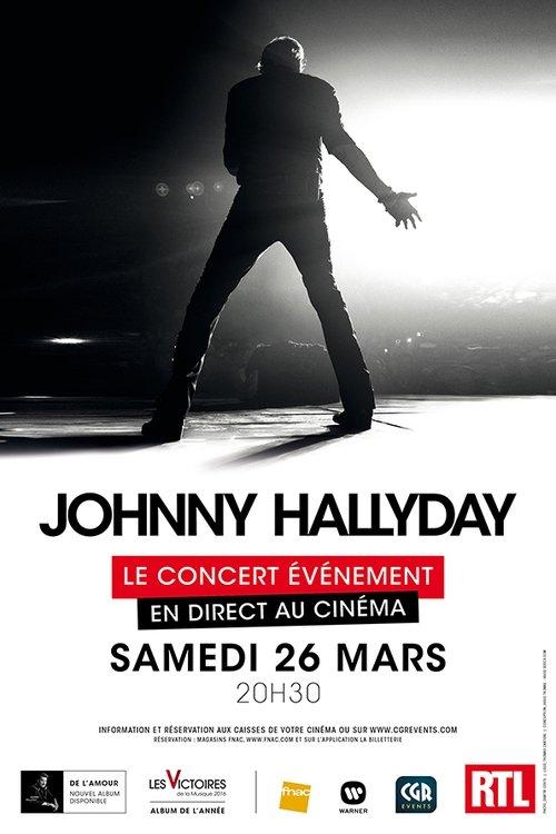 Download Johnny Hallyday - Rester Vivant Tour poster