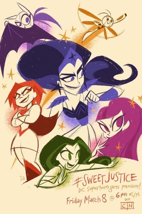Download DC Super Hero Girls: Sweet Justice poster