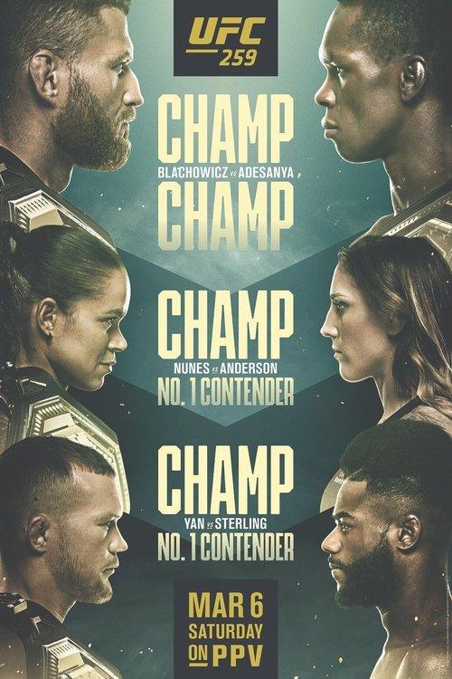 Download UFC 259: Blachowicz vs. Adesanya poster